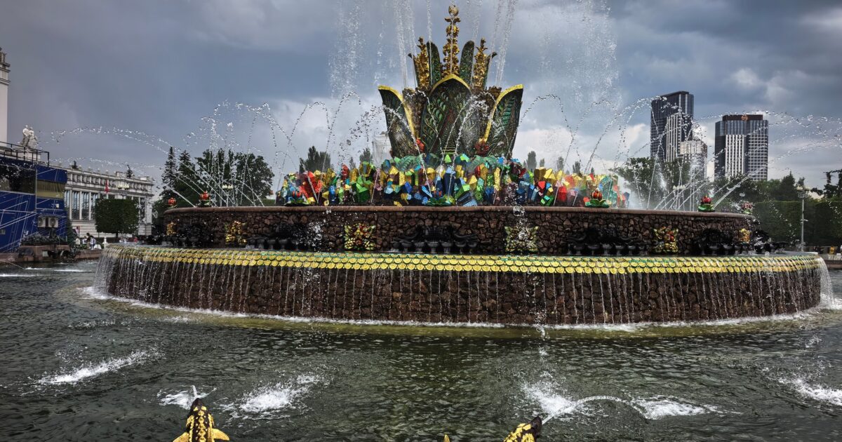 ⛲️💎 Самый сказочный фонтан ВДНХ